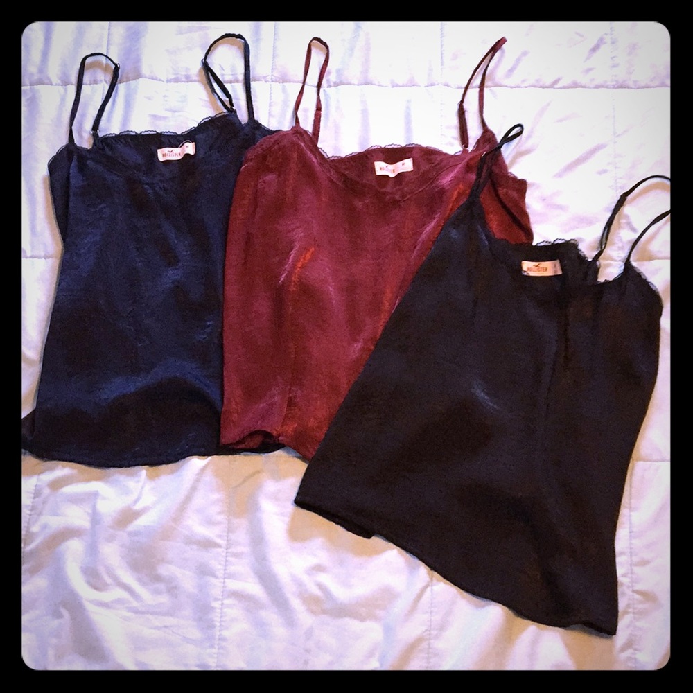 Hollister Tank tops - Set of 3 🕶☀️🌴🌊